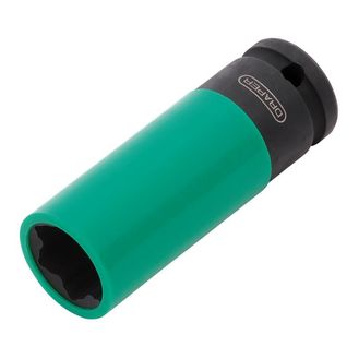 Draper 28199 Wheel Nut Socket, 1/2" Sq. Dr., 21mm