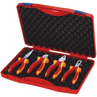 Draper 76798 KNIPEX 00 20 15 "RED" Electric Set 1 Tool Box