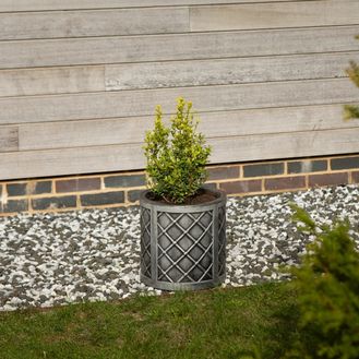 Strata GN678-PEW Lazio Pewter Large Round