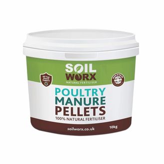 Soilworx SVFL019 Poultry Manure Pellets Tub