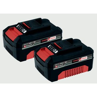 Einhell 4511489 PXC 18v 2 x 4ah Batteries