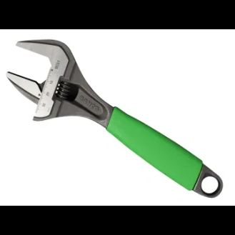 Bahco 9031 ERGO™ Extra Wide Jaw Adjustable Wrench Phosphate Green 218mm