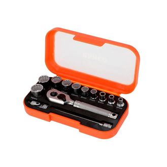 Bahco SBS13MC10.5 1/4in Drive Socket Set, 13 Piece