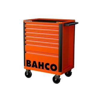 Bahco 1472K7 26in E72 Storage HUB Tool Trolley with 7 Drawers Orange