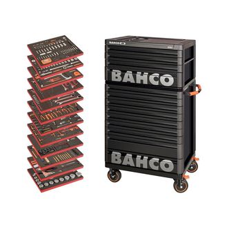 Bahco XLARGE Tool Trolley General Purpose Tool Kit, 560 Piece