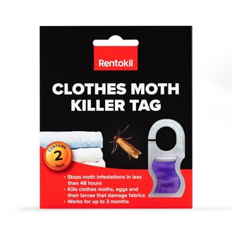 Rentokil FC86 Clothes Moth Killer Tag