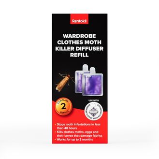 Rentokil FW103 Clothes Moth Killer Diffuser Refill