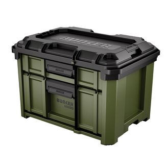 Draper 29436 BUNKER&amp;#174; Load-Up Stacking 2 Drawer Tool Box, 570mm