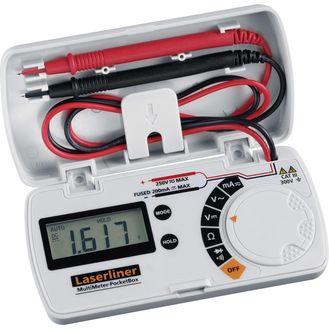 Draper 32076 Laserliner 083.028E MultiMeter-PocketBox Multimeter