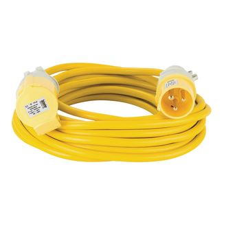 Draper 35062 Defender E85123 Arctic Extension Lead, Yellow, 16A, 2.5mm&amp;sup2;, 10m