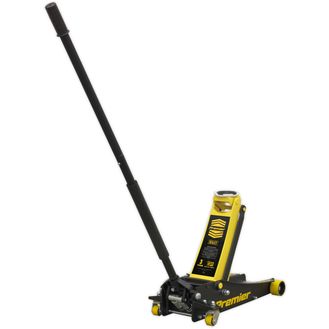 Sealey Trolley Jack 3tonne Rocket Lift Yellow