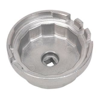 Sealey VS7112 Oil Filter Cap Wrench &amp;#8709;64.5mm x 14 Flutes - Lexus/Toyota