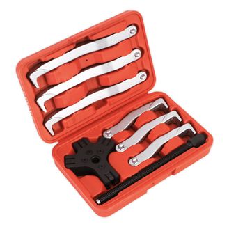 Sealey VS83 Fast Action Twin/Triple Leg Reversible Puller Set 8pc 150 &amp; 220mm
