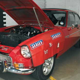 Sealey VS856 Wing Cover with 4 Pockets Workshop Magnetic