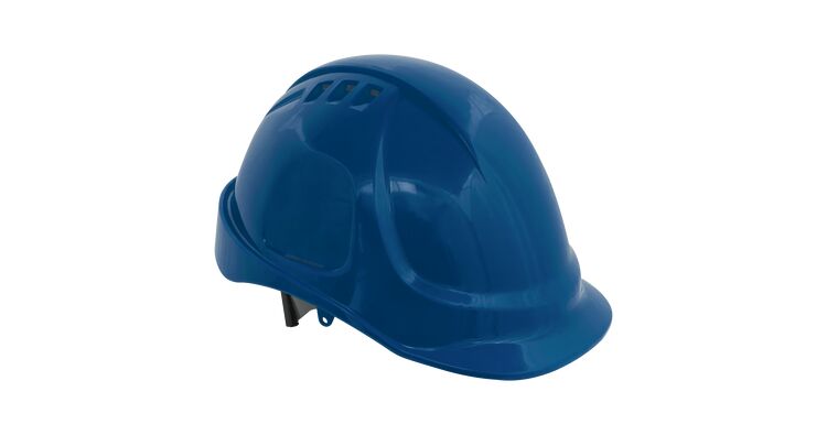 Sealey Plus Safety Helmet - Vented (Blue) 502B