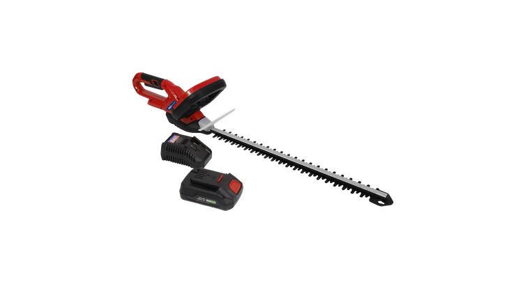 Sealey Hedge Trimmer Cordless 20V with 2Ah Battery & Charger CHT20VCOMBO2