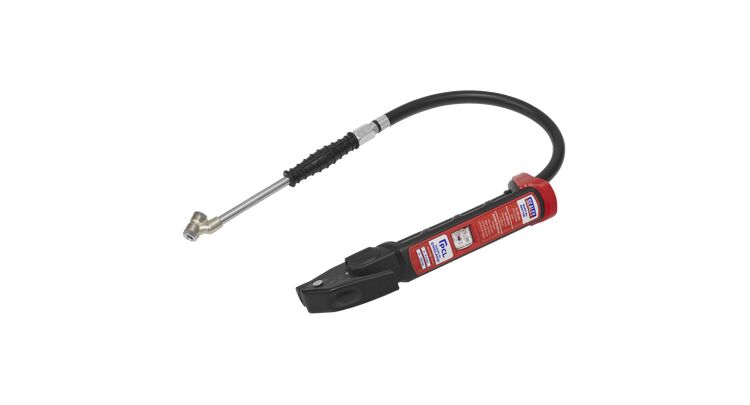 Sealey Premier Anodised Tyre Inflator with Twin Push-On Connector SA37/93B