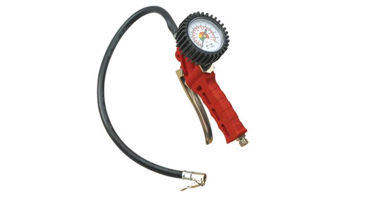 Sealey Tyre Inflator with Clip-On Connector SA9302