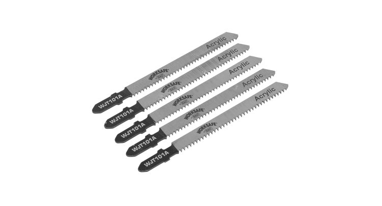 Sealey Jigsaw Blade Metal 75mm 12tpi - Pack of 5 WJT101A