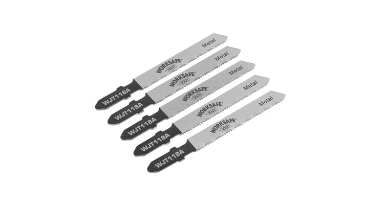 Sealey Jigsaw Blade Metal 55mm 21tpi - Pack of 5 WJT118A