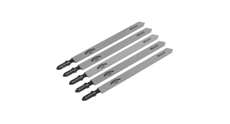 Sealey Jigsaw Blade Metal 105mm 21tpi - Pack of 5 WJT318A