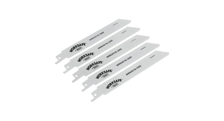 Sealey Reciprocating Saw Blade 280mm 10tpi - Pack of 5 WRS3018/280