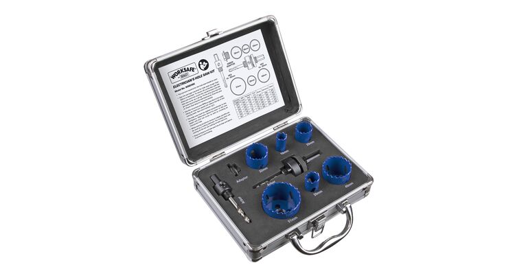 Sealey Hole Saw Kit - Electricians WSEHSK