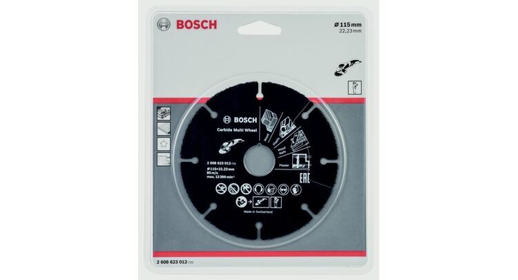 Bosch Carbide Multi Wheel 115mm