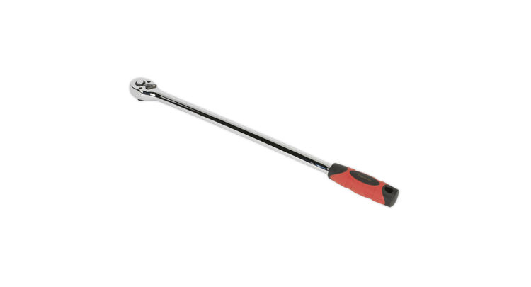 Sealey AK6694 Ratchet Wrench Extra-Long 435mm 3/8"Sq Drive