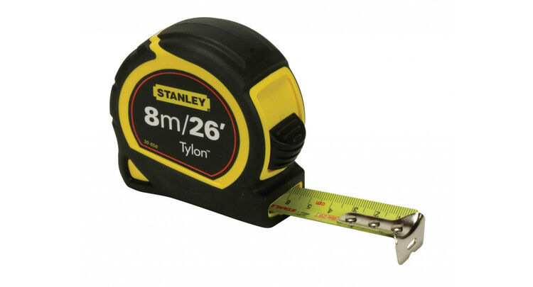 Stanley Tylon Tape Measure Length: 8m (26ft) x Width: 25mm