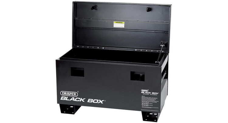 Draper 05543 Contractors Secure Storage Box (Black Box&#174;)
