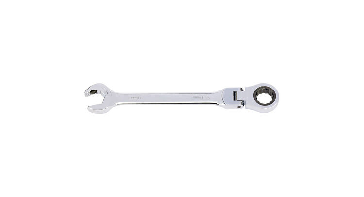 Draper 06861 Metric Combination Spanner with Flexible Head and Double Ratcheting Features (16mm)