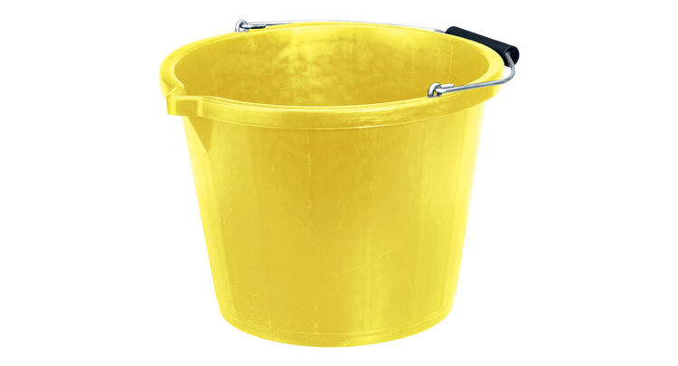 Draper 10636 Bucket - Yellow (14.8L)