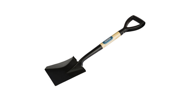 Draper 15073 Square Mouth Mini Shovel with Wood Shaft