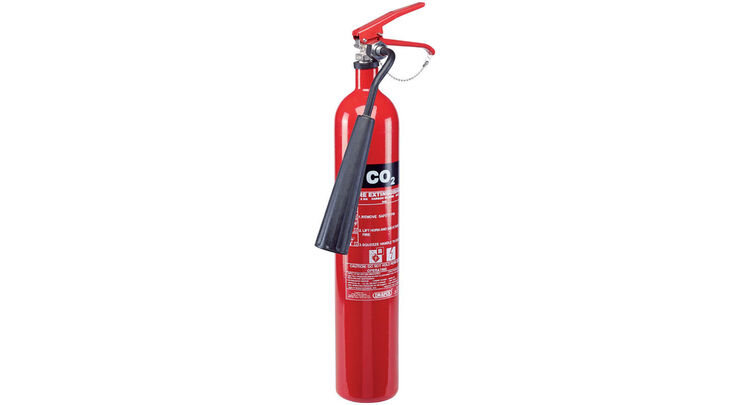 Draper 21667 2kg Carbon DiOxide Fire Extinguisher