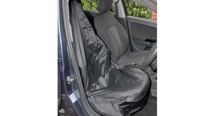 Draper 22596 Side Airbag Compatible Polyester Front Seat Cover