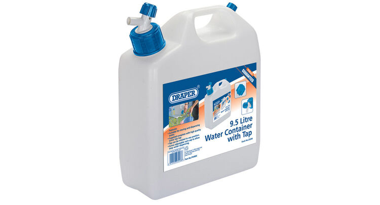 Draper 23246 Water Container with Tap (9.5L)