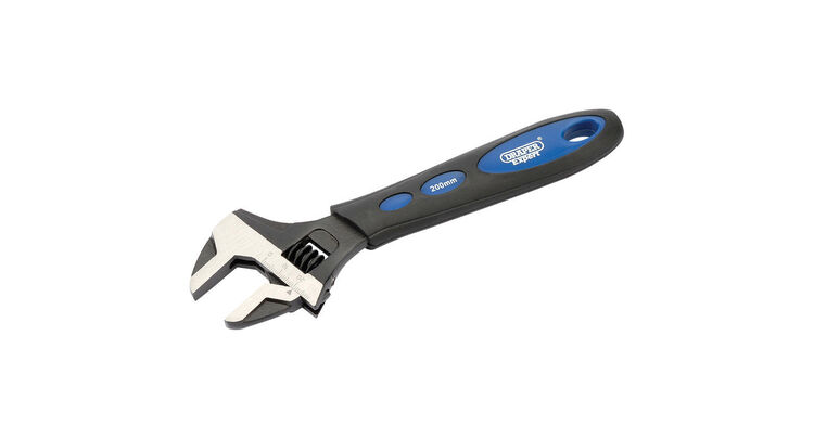 Draper 24894 200mm Soft Grip Crescent-Type Wrench