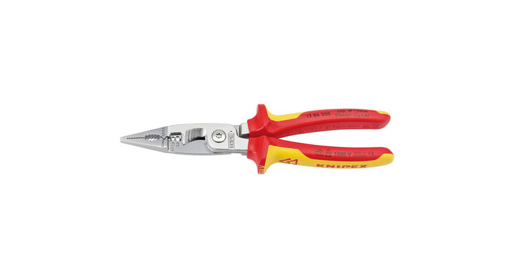 Draper 31460 Knipex 13 86 200SBE VDE 200mm Electricians Universal Installation Pliers
