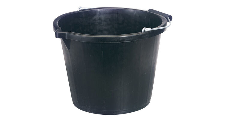 Draper 31687 Bucket - Black (14.8L)