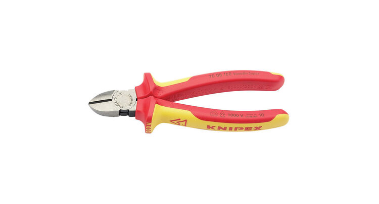 Draper 31926 Knipex 70 08 160UKSBE VDE Fully Insulated Diagonal Side Cutters (160mm)