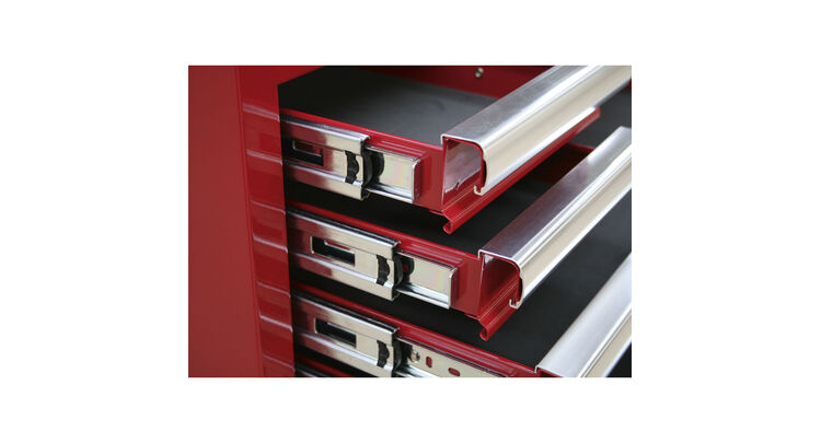 Sealey AP33069 Topchest 6 Drawer with Ball Bearing Slides - Red