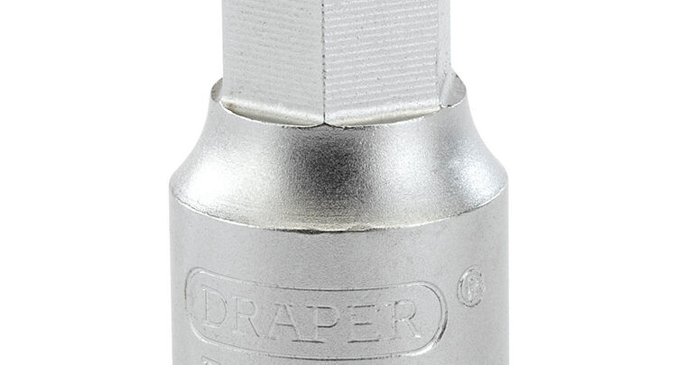 Draper 38326 12mm Hexagon 3/8 Sq. Dr. Drain Plug Key
