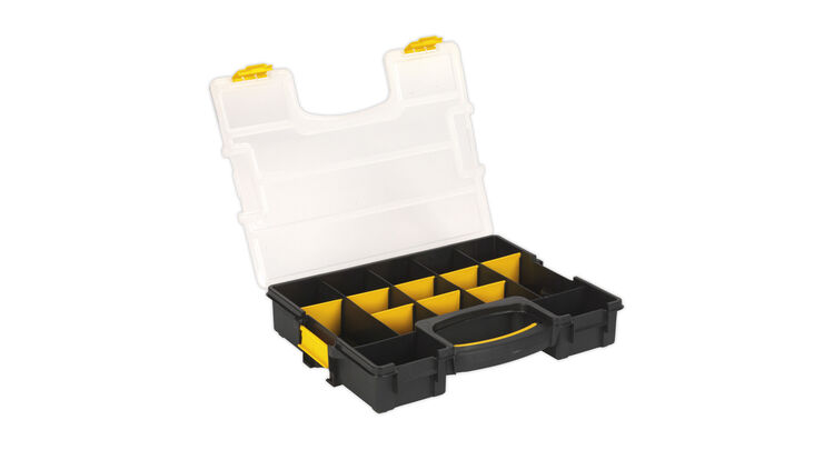 Sealey APAS15A Parts Storage Case with Removable Compartments - Stackable
