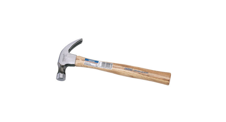 Draper 42496 450G (16oz) Hickory Shaft Claw Hammer