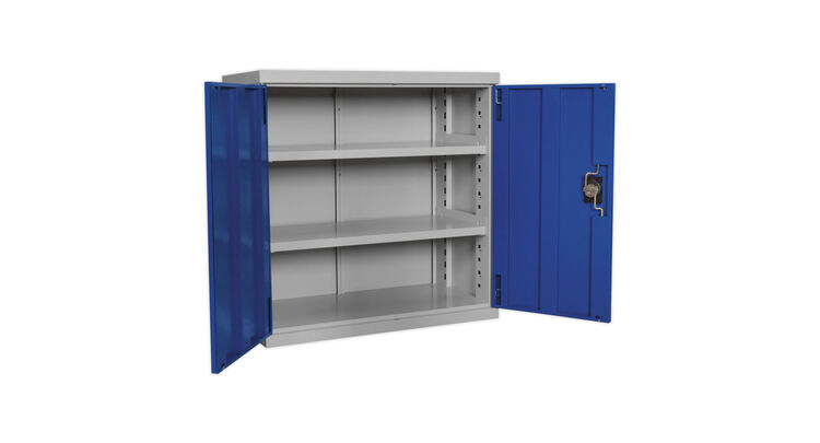 Sealey APICCOMBOH2 Industrial Cabinet 2 Shelf 900mm