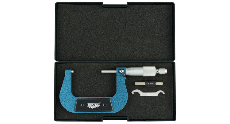 Draper 46605 Metric External Micrometer - 50-75mm
