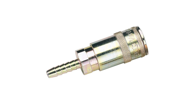 Draper 51412 1/4" Bore Verte x Air Line Coupling with Tailpiece (Sold Loose)