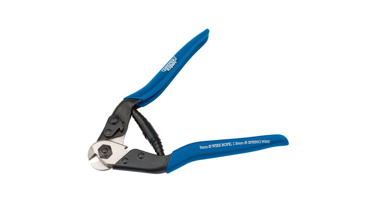 Draper 57768 190mm Wire Rope or Spring Wire Cutter