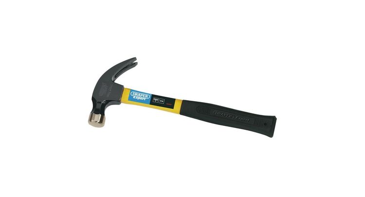 Draper 63347 560G (20oz) Fibreglass Shafted Claw Hammer